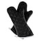 Hastings Home Oven Mitts, Set of 2 Oversized Quilted Mittens, Flame and Heat Resistant By Hastings Home (Black) 348947OKB - alternate 3